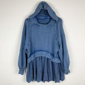 Free People Sweet Streets Layer Hoodie Sweatshirt